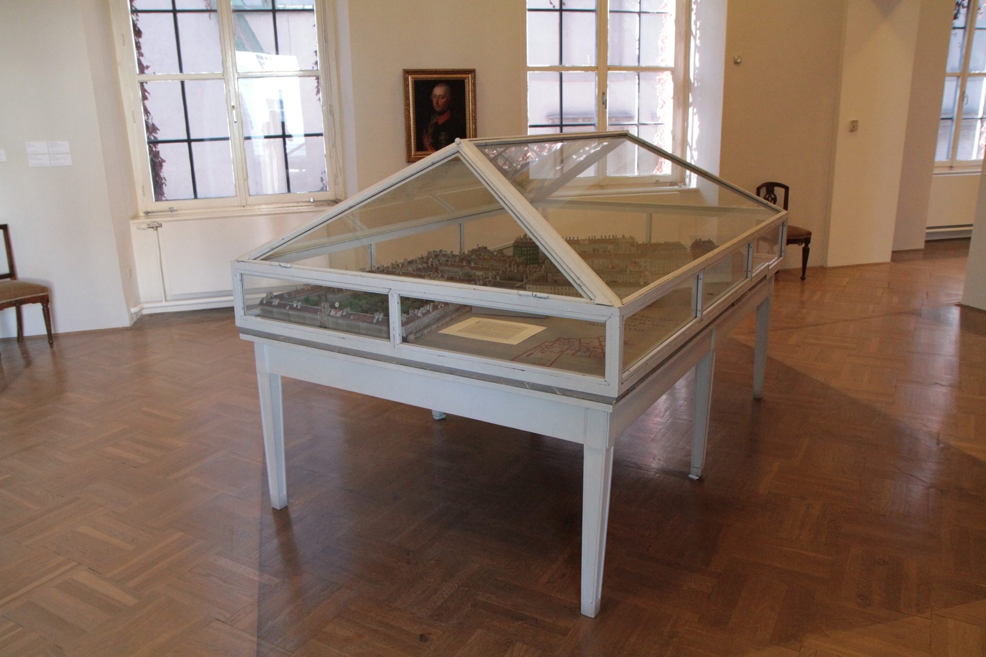 Allgemeines Krankenhaus plaster model, Josephinum, Vienna - 01.JPG